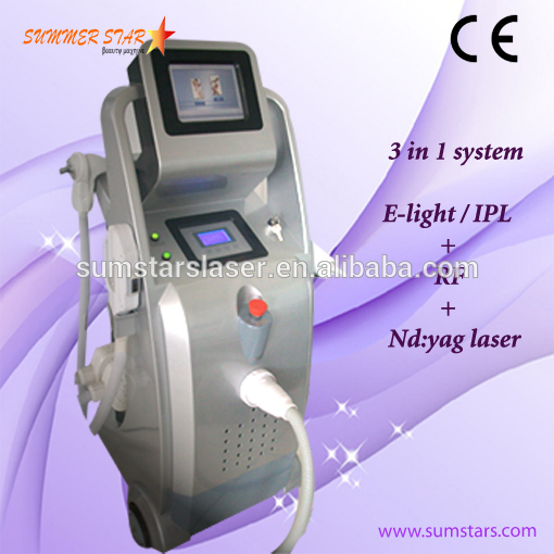 CE Certificate and Multi-Function Beauty Equipment,IPL Type elight ipl rf nd yag laser/IPL hair removal