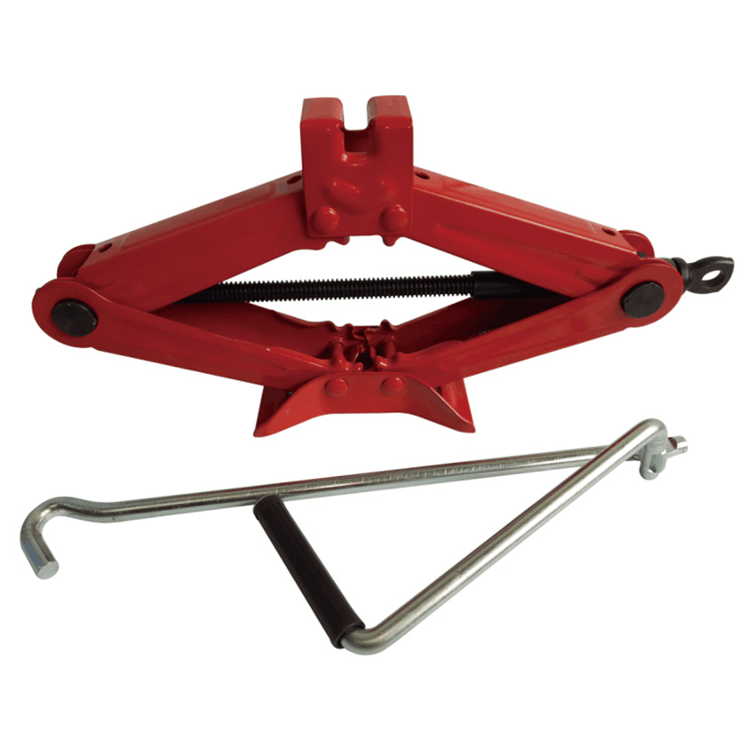 Auto repair tool 1T small manual car scissor jack