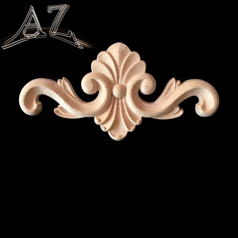 Classic small Corner wood carving wooden decorations