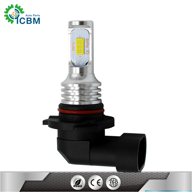 high bright cool color lighting beam fog lamp factory manufacture 12v72w 6000K led auto bulb auto light spare parts