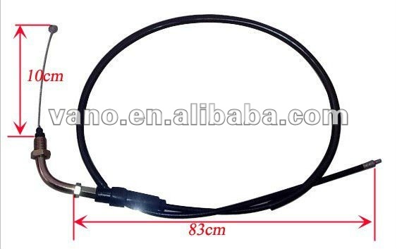 High quality CG125 Motorcycle engine mope throttle cable