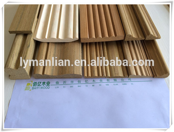 wood frame mouldings/wooden moldings/corner ceilings