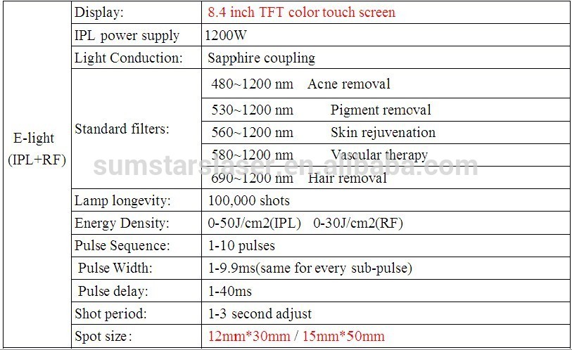 hospital equipment and machine for hemangioma and hair removal