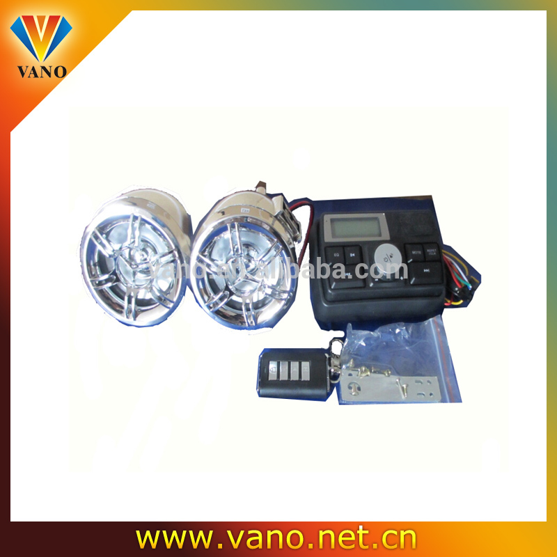 Waterproof mp3 audio alarm system motorcycle