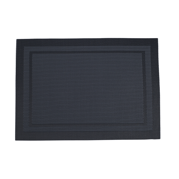 Tabletex Eco-Friendly washable PVC Insulated Table Mat, Anti-hot Non-Slip Table Mat, Tableware laminated double frame placemats