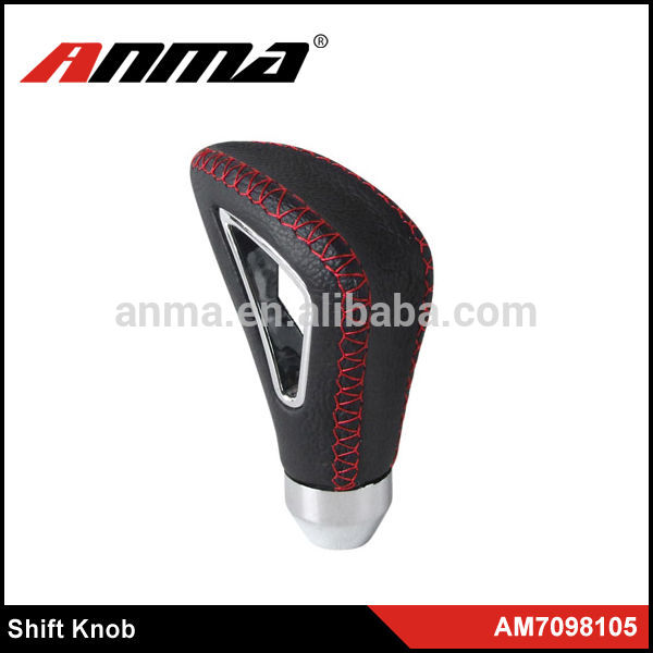 Leather material shift knob