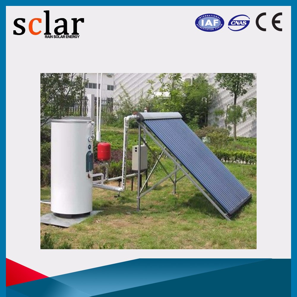 Skillful Manufacture Hot Water Project Separate Pressurized Solar Collector System