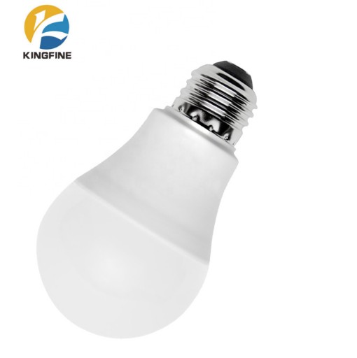 A19 A60 plastic with aluminum led bulb 7W ac220-240v IC driver E27/B22