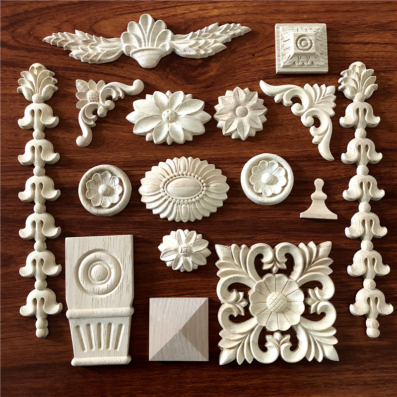 carved wood decorative religious wood applique and onlays