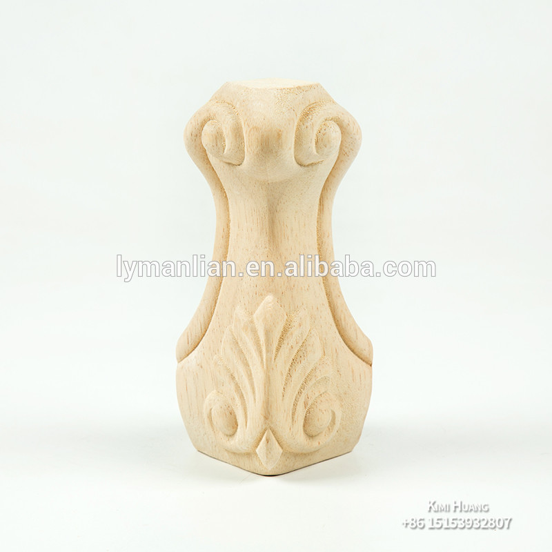 Hand carved wood furniture leg&Table leg extenders