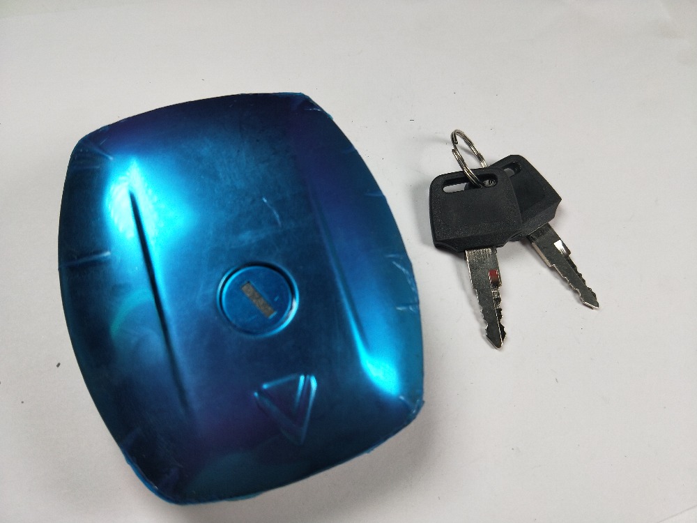 AX100 stainless steel fuel tank end cap