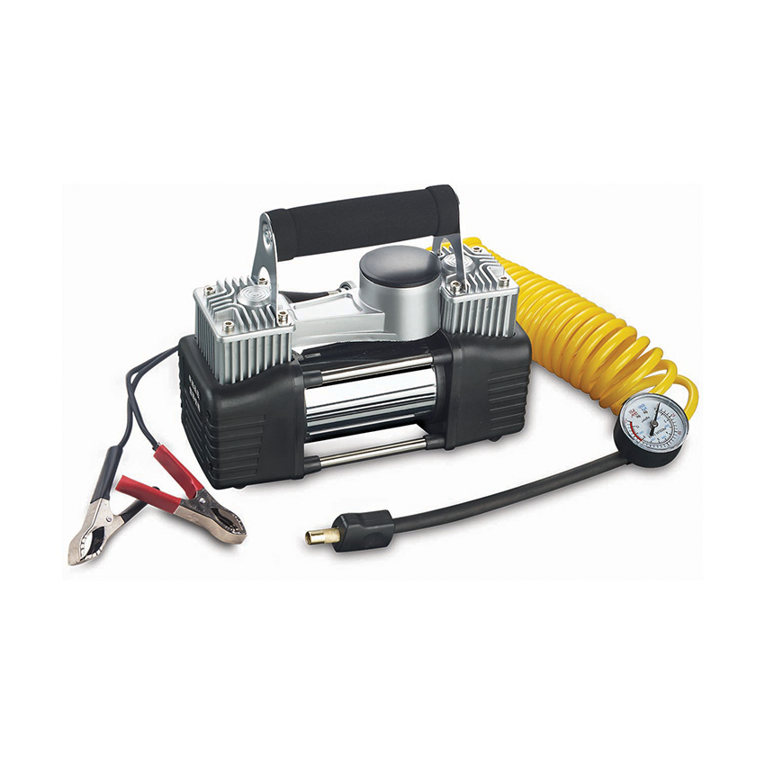 Metal Material 12V DC Auto Mini Electric Portable Air Compressor Pump Durable Air Compressor