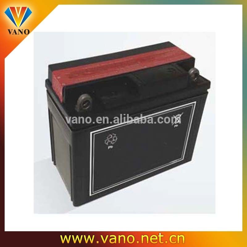 Dry charged motorcycle battery 138*65*100 12v 6.5ah motorcycle battery