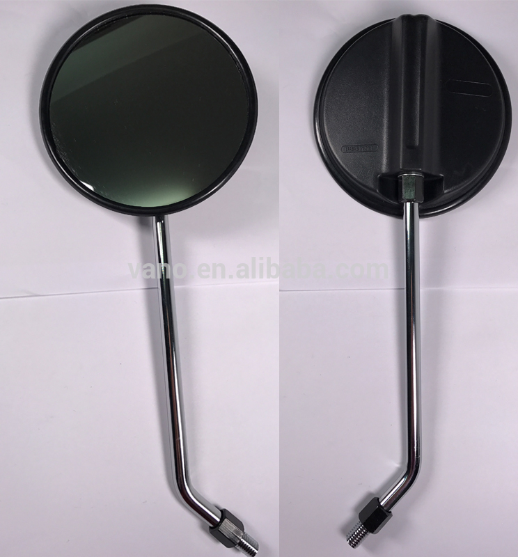 Chromed stainless iron MZ SIMSON motorcycle side mirrors