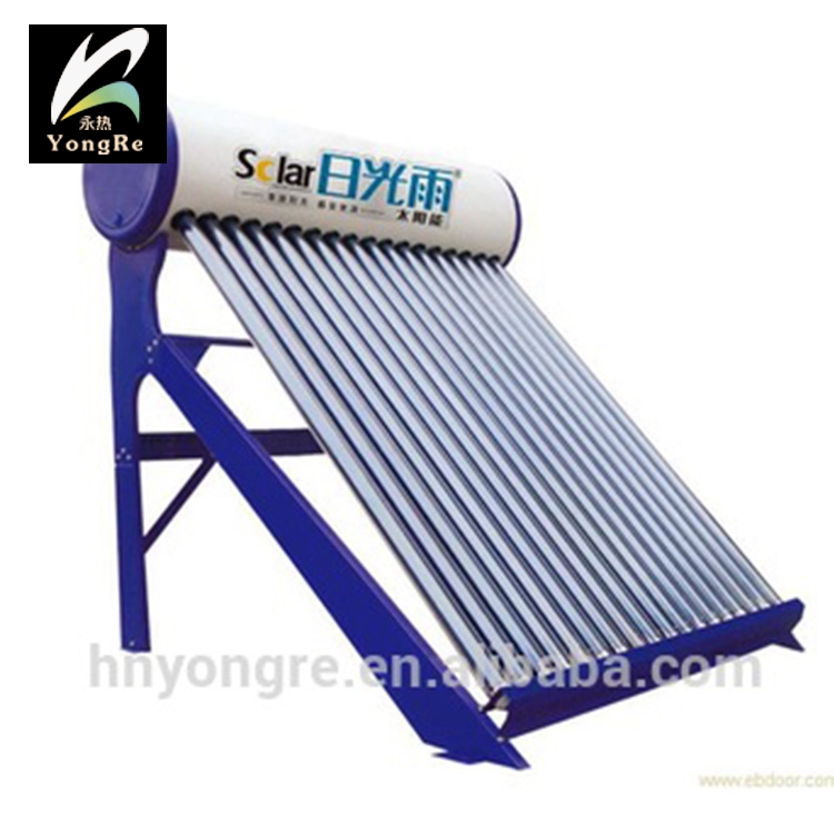 High efficiency vacuum tube with water tank solar energy product geyser