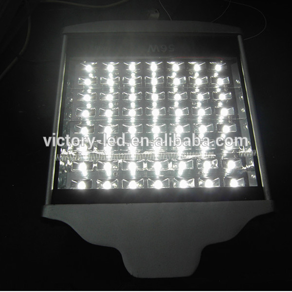 56W LED Street Lights AC85 - 265V LED Street Light Fixture 56W 2 years warranty high power LED street light IP65 lamps