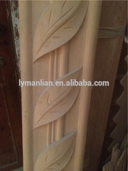 kent raised panel cabinet column wood carving