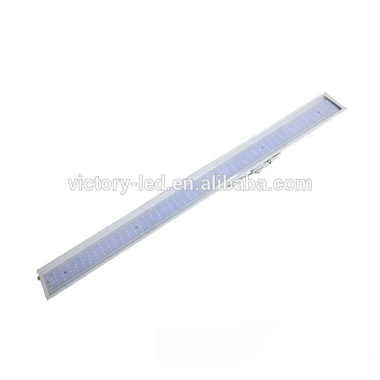 Commercial used 1200mm 4ft 6000K led hanging shop supermarket linear light