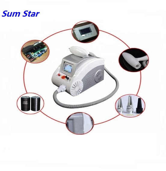 wholesale price Portable tattoo removal q switched nd yag laser