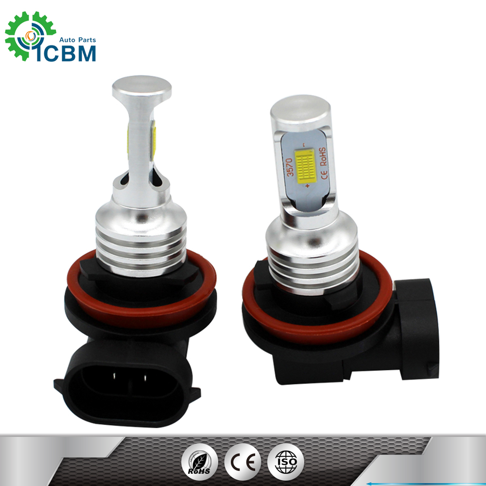 high bright high lumen Elegant shape lamp 12v72w 6500K led auto bulb vehicle light spare parts fog bulb