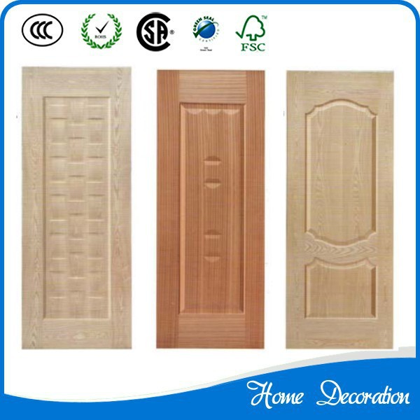 HDF Wenge Color Melamine Moulded Door Skin