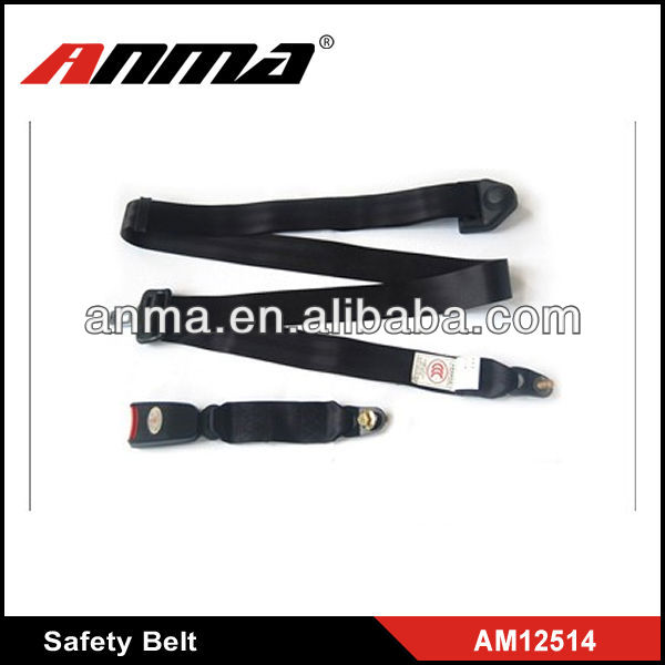 Universal static simple 2 point polyester safety belt safety belt motorcycle