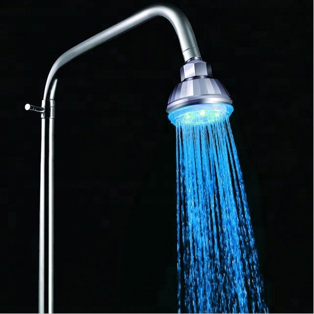 Ruichao brand abs plastic waterfall led hand shower head