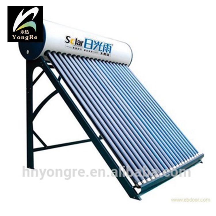 Oem Color Out Tank Solar Non Pressure Colored Steel Solar Water Heater