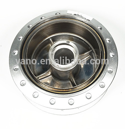 YBR125 China customized aluminum motorcycle rear wheel hub electric hub motor for motorcycle