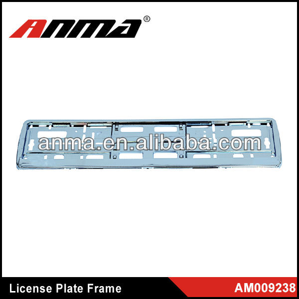 ABS/PP European car number plate frame/license plate frame