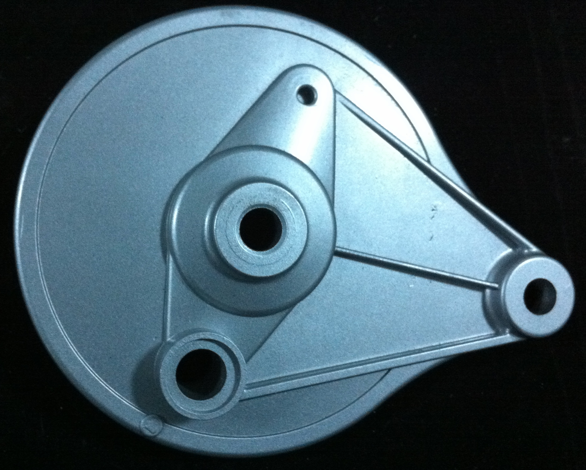 Motorcycle TMX rear wheel hub cover