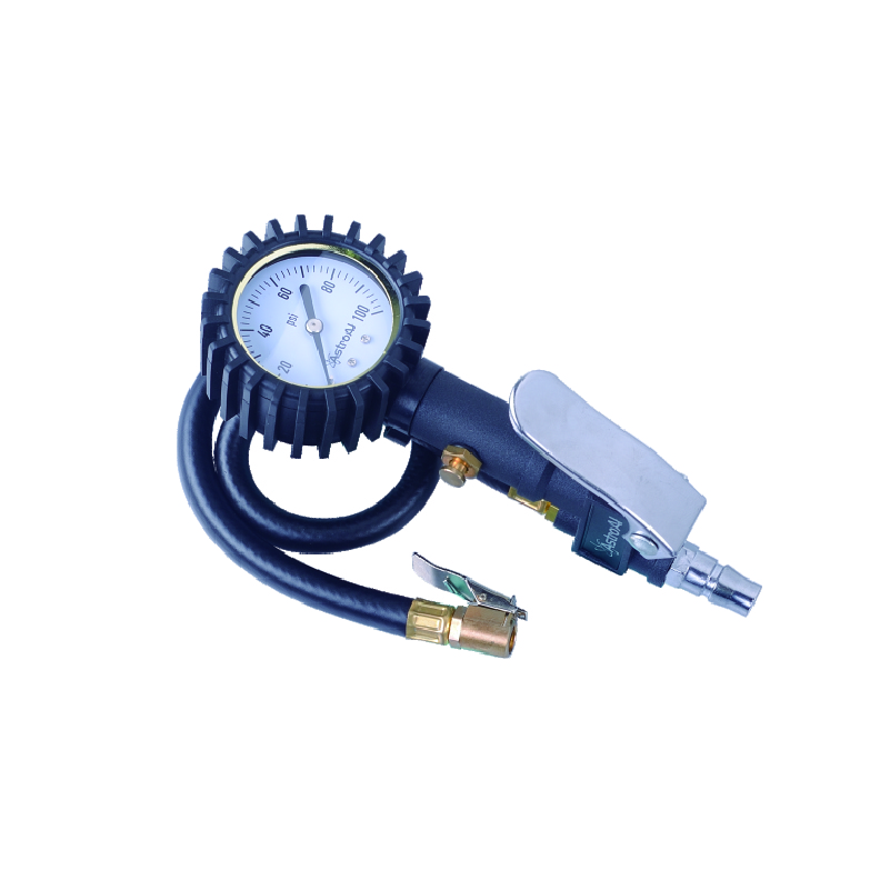 Dial Tire Pressure Gauge With Air inflator