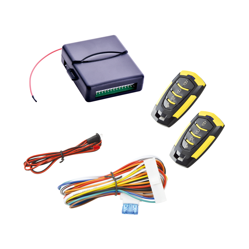 universal remote car alarm one way car security system with remote engine start