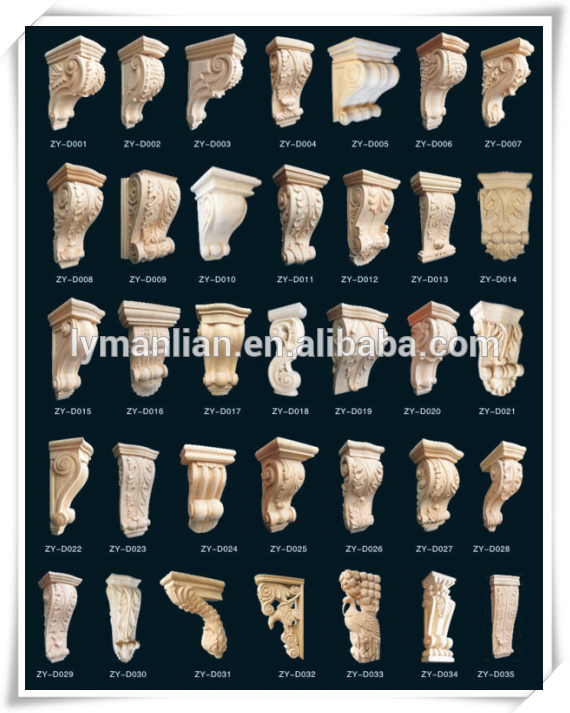 wood corbels