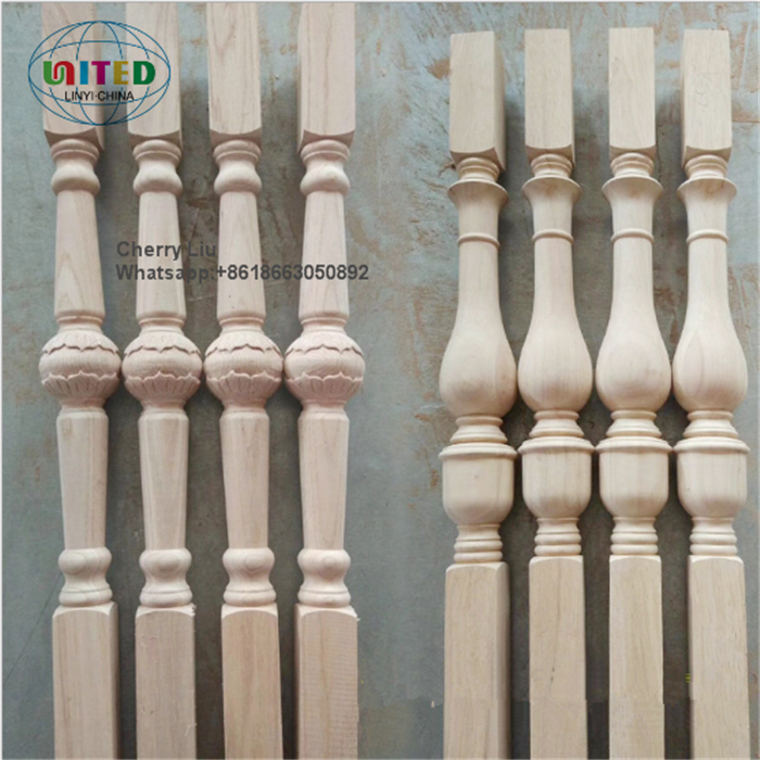 Interior wood columns