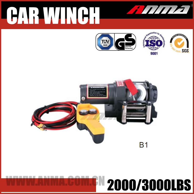 4x4 Manual DMX fast line speed electric winch hand winch 5 ton