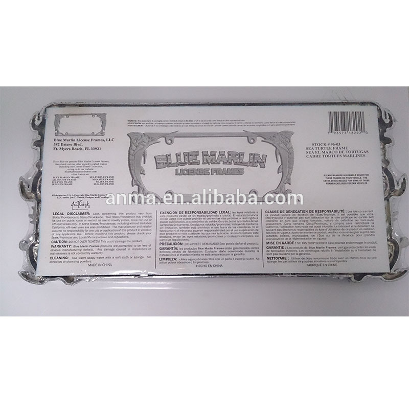 unique decorative license plate holder steel license frame