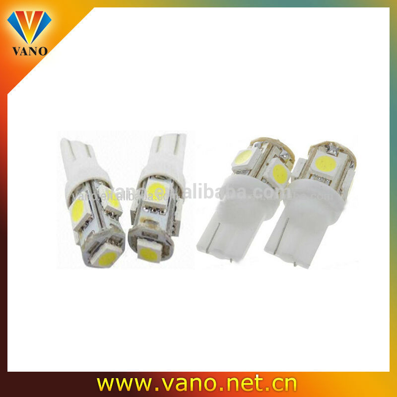 5W 12v wedge base T10 led bulb