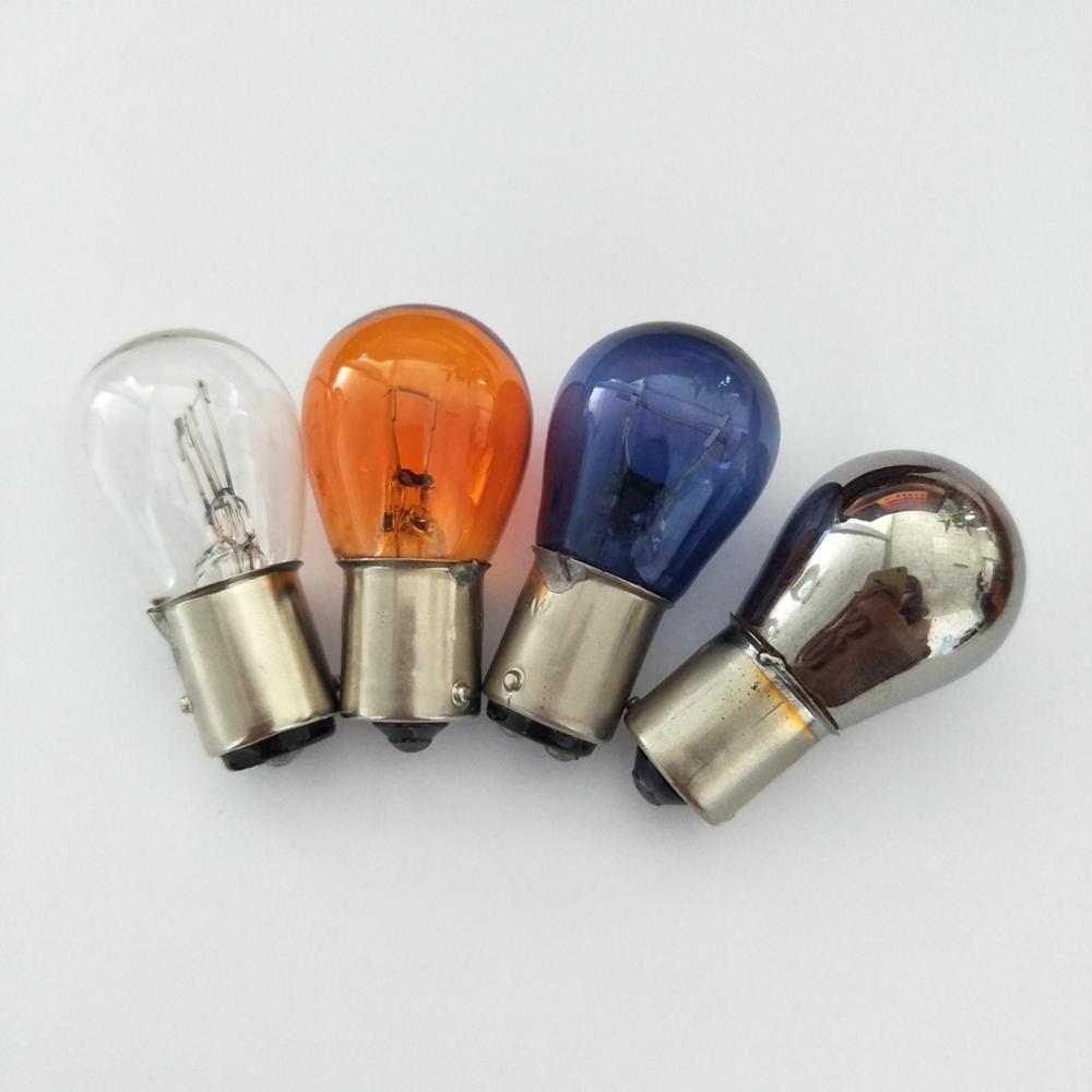 Auto halogen lamp S25 BA15S 12V 21/5W brake light halogen light bulb p21w halogen bulb