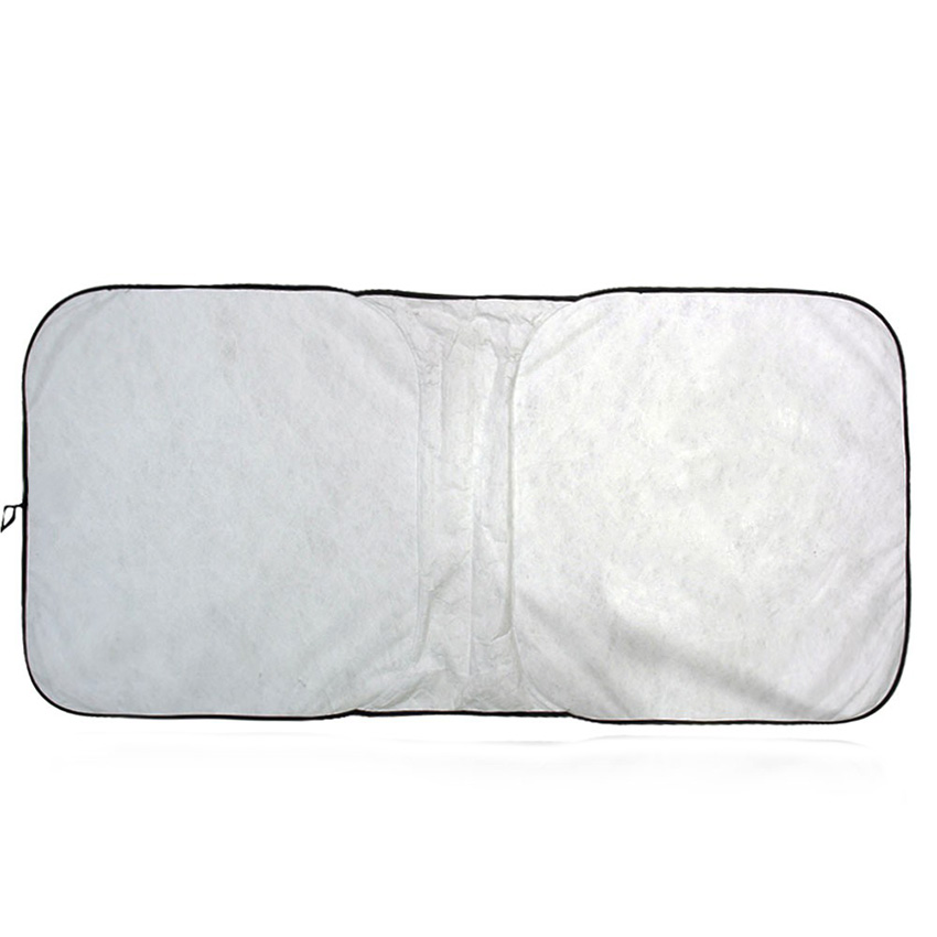 148*70cm tyvek foldable sunshade custom design printing car front window sunshade
