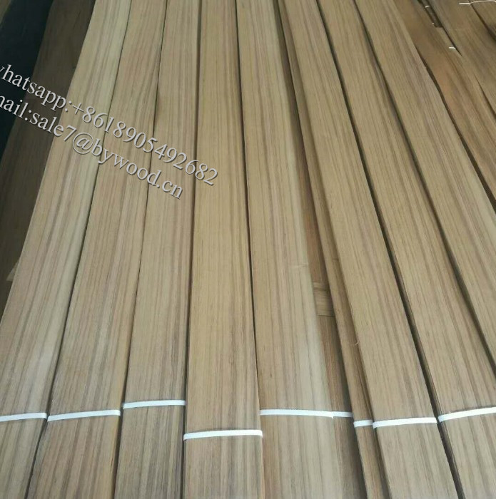 crown cut Natural teak wood  veneer real teak veneer sliced wood veneer