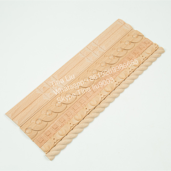 Beech Wood moulding carving ceiling molding