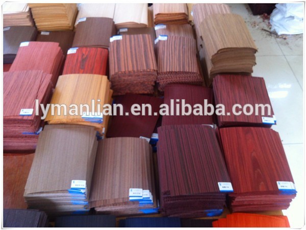 Artificial Exotic Rosewood Veneer face veneer engineered veneer