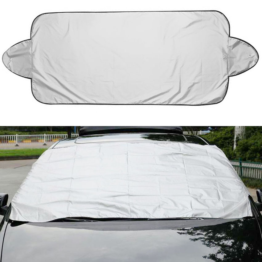 Nylon foldable car front window snow shade AM072-0946
