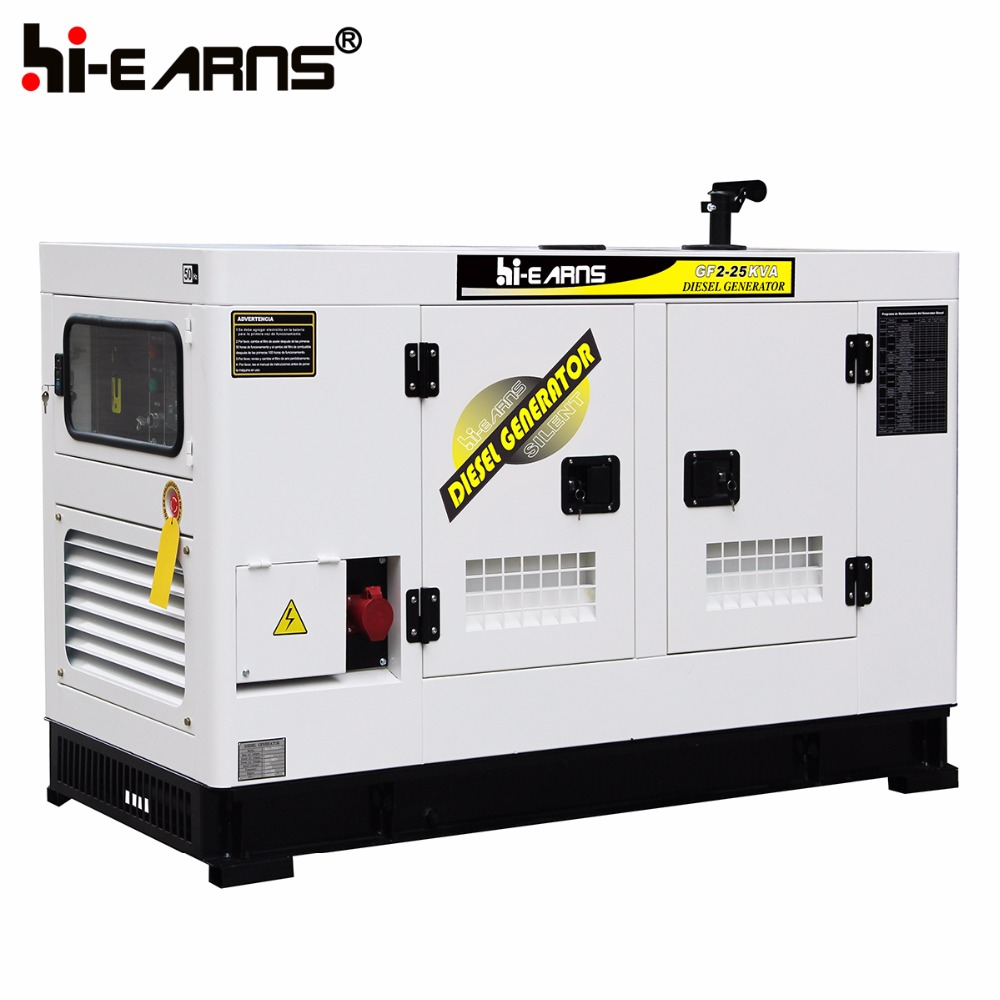 water cooled silent diesel generator 25 kva GF2-25