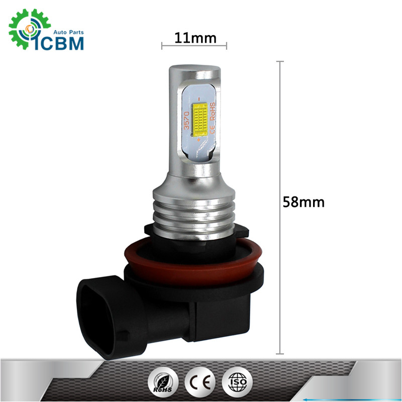 high bright 3000K YELLOW h1 h3 h4 h7 h8 h9 h10 h11 h16 9005 9006 LED fog light