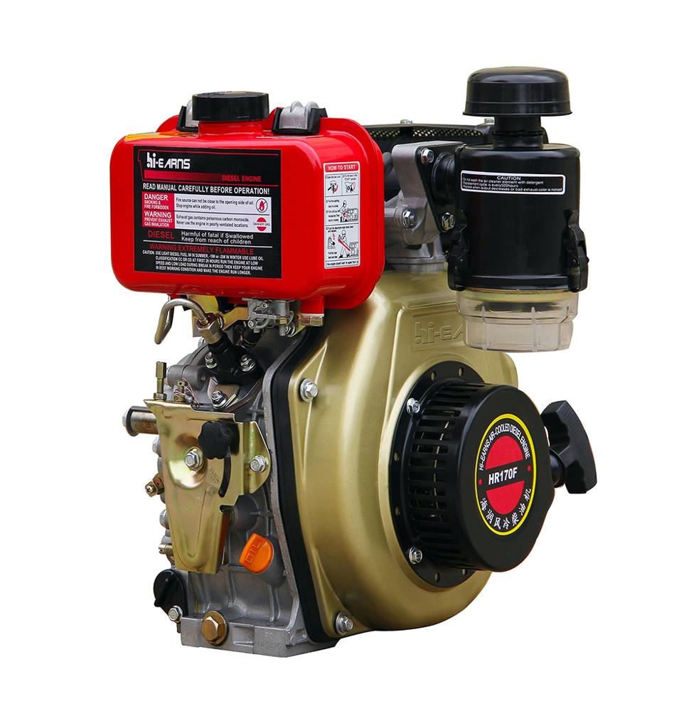 Low speed air cooled diesel marine engine HR170FS