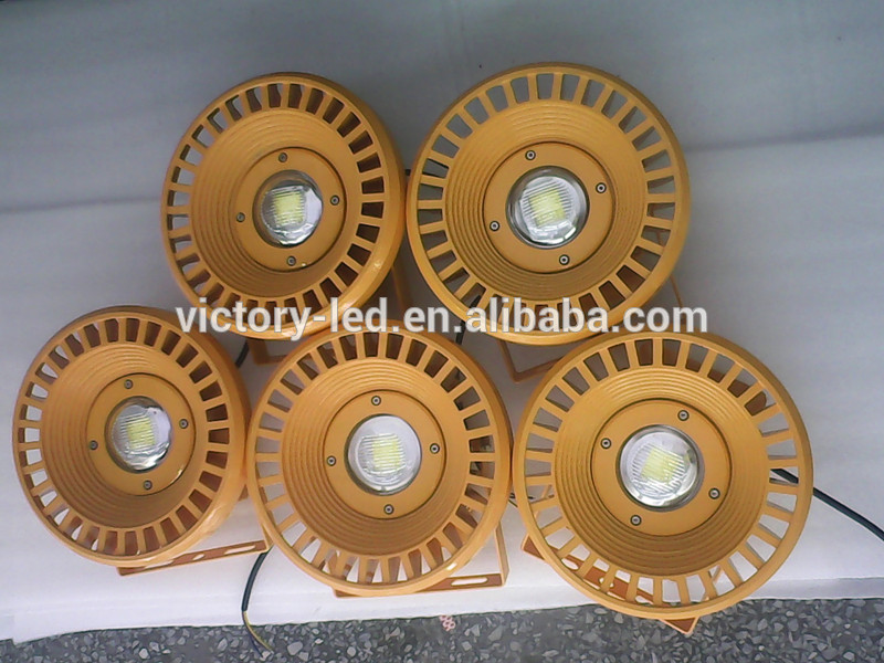 Led Light Housing 30W 50W 80W 100W Yellow Explosion Proof Led Flood Light