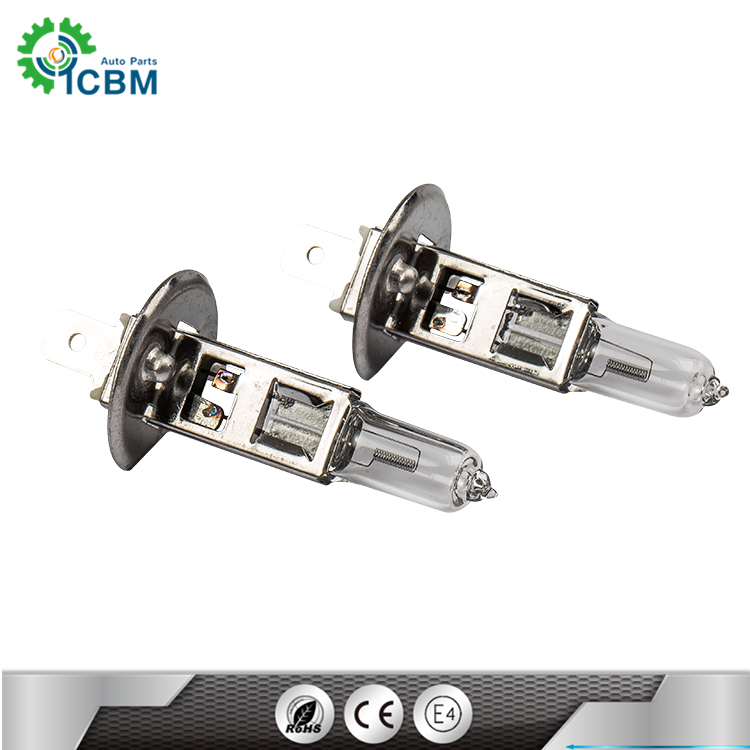 High quality with emark newly cheap h1 24v70w 1900lm white color headlight halogen bulb