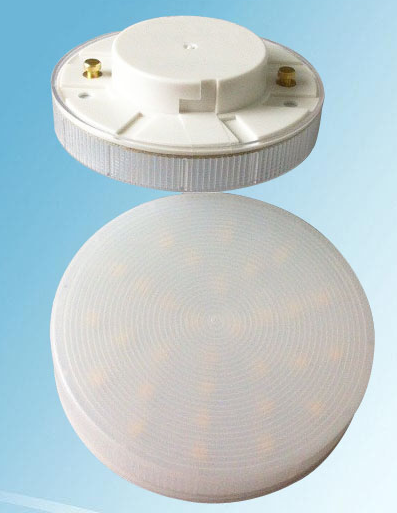 KINGFINE Promotion GX53 led cabinet lamp 6W 230VAC high bright 500lumen